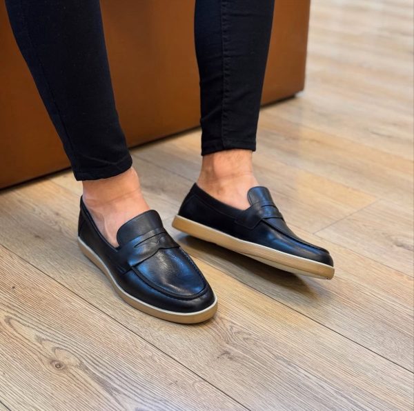 Hakiki Deri Günlük Erkek Loafer Ayakkabı