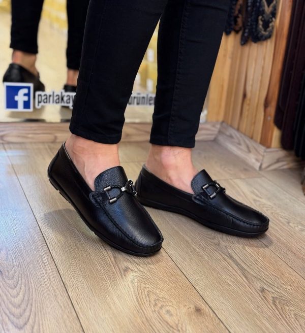 Hakiki Deri Günlük Erkek Loafer Ayakkabı