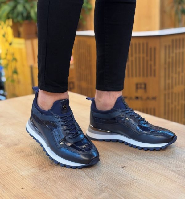 Günlük Hakiki Deri Sneakers Ayakkabı