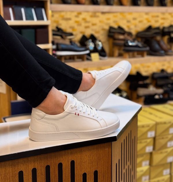 Günlük Hakiki Deri Sneakers Ayakkabı