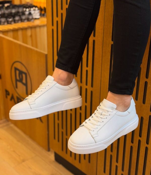 Günlük Hakiki Deri Sneakers Ayakkabı
