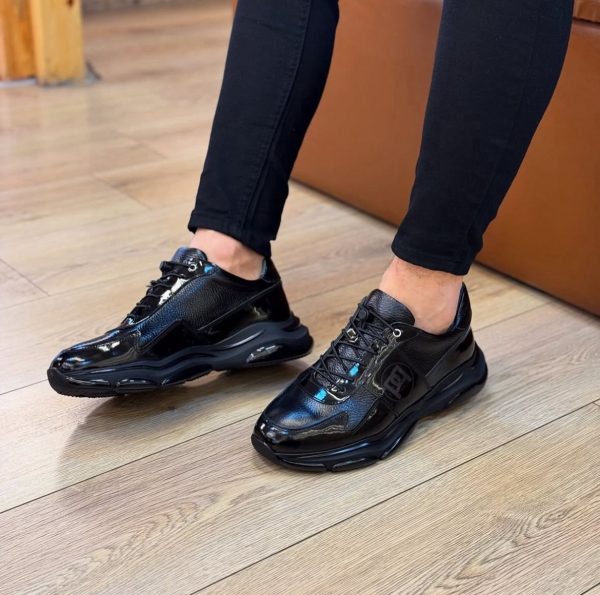 Günlük Hakiki Deri Sneakers Ayakkabı