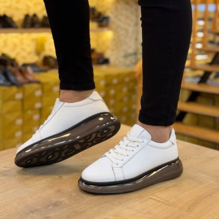 Günlük Hakiki Deri Sneakers Ayakkabı