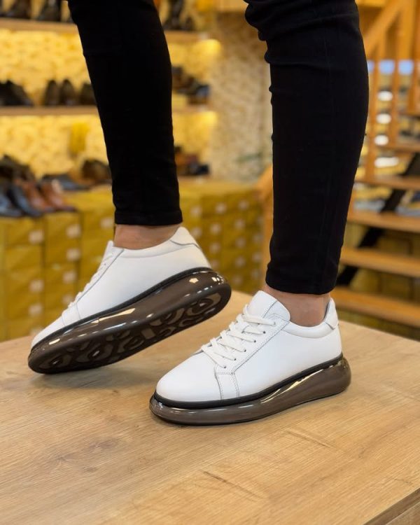 Günlük Hakiki Deri Sneakers Ayakkabı