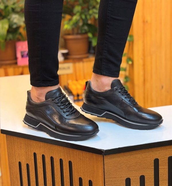 Günlük Hakiki Deri Sneakers Ayakkabı