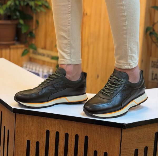 Günlük Hakiki Deri Sneakers Ayakkabı