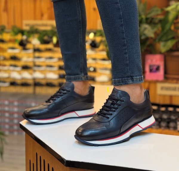 Günlük Hakiki Deri Sneakers Ayakkabı