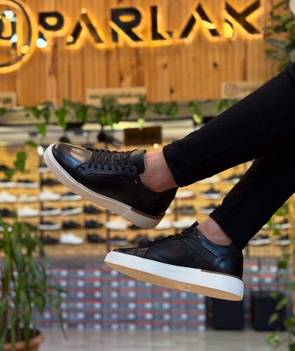 Günlük Hakiki Deri Sneakers Ayakkabı