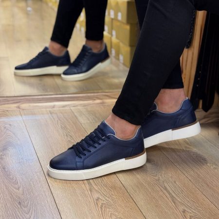Günlük Hakiki Deri Sneakers Ayakkabı